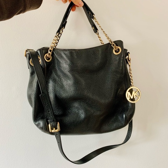 Black leather Michael Kors bag - Picture 2 of 10